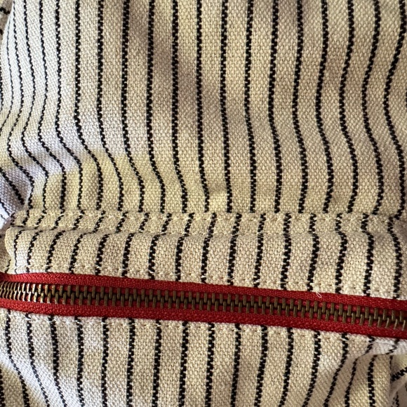 Hearth & Hand from Magnolia Striped Mini Canvas Backpack - Picture 3 of 7
